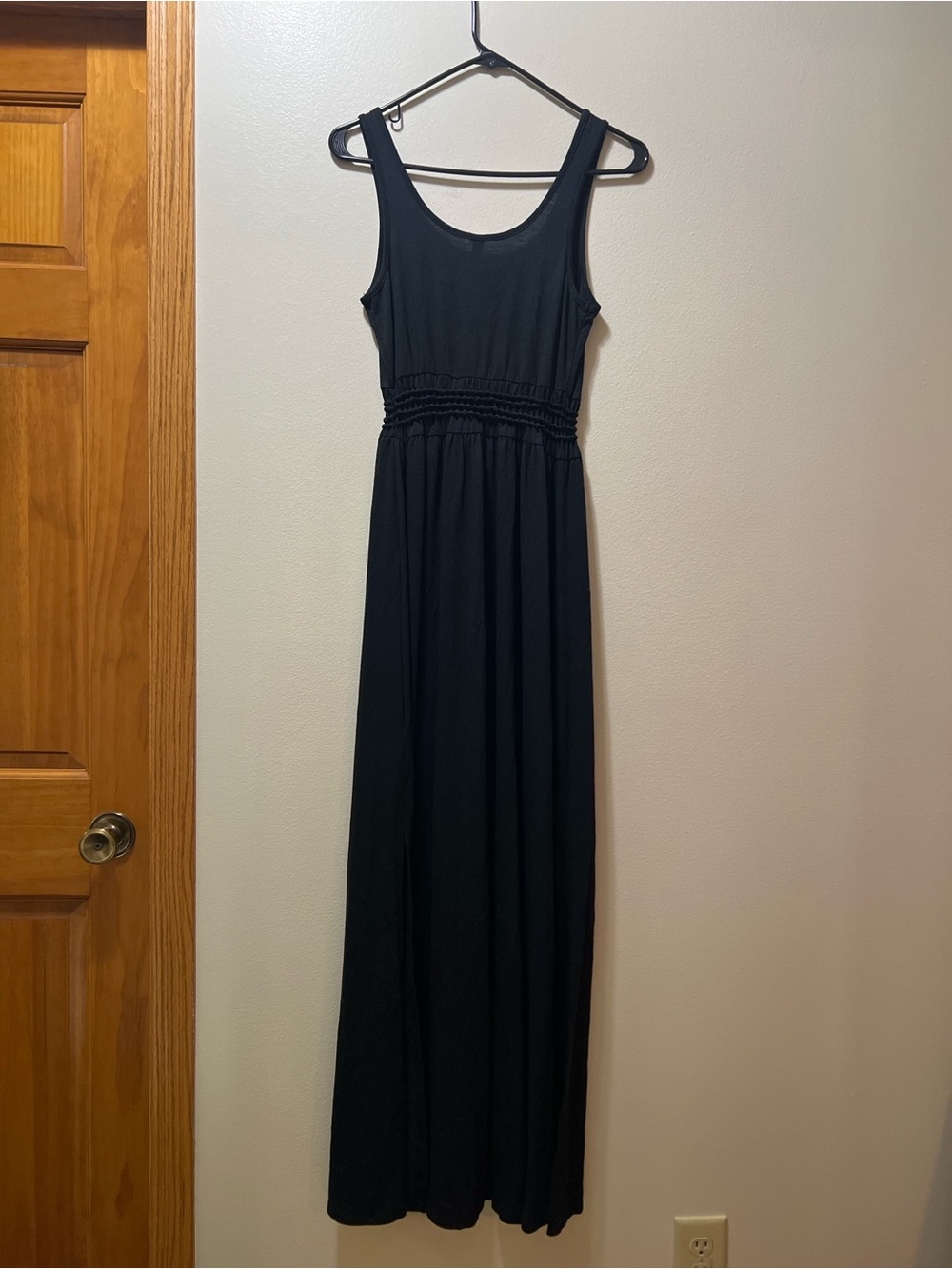 Mudd Classic Black Tank Top Maxi Dress - Picture 3 of 3